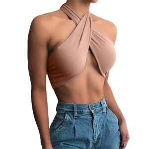 Cross Neck Top