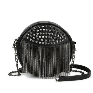 Tassel Design Round Bag