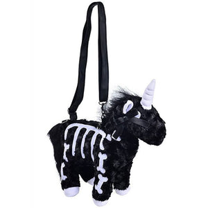 Skeleton Unicorn Shaped Bag