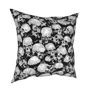 Skulls All Over Pillow Case