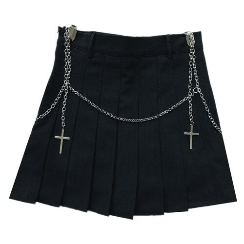 Chain Design Mini Skirt