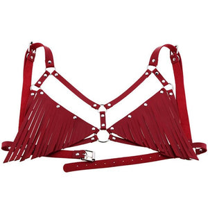 Fringe Cage Bra