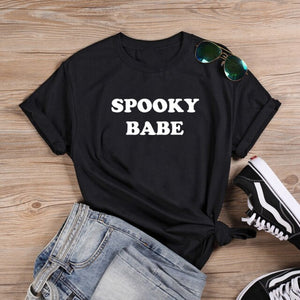 "Spooky Babe" T-Shirt