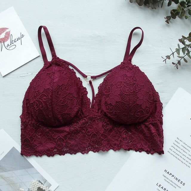 Strappy Lace Bra