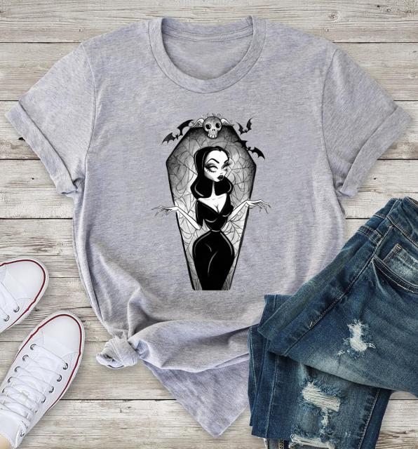 Vampira Print T-Shirt