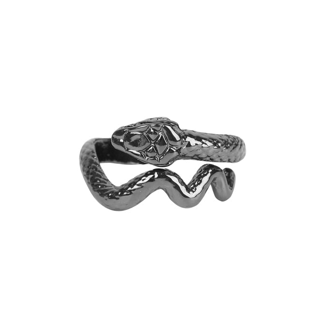 Shiny Snake Open Ring