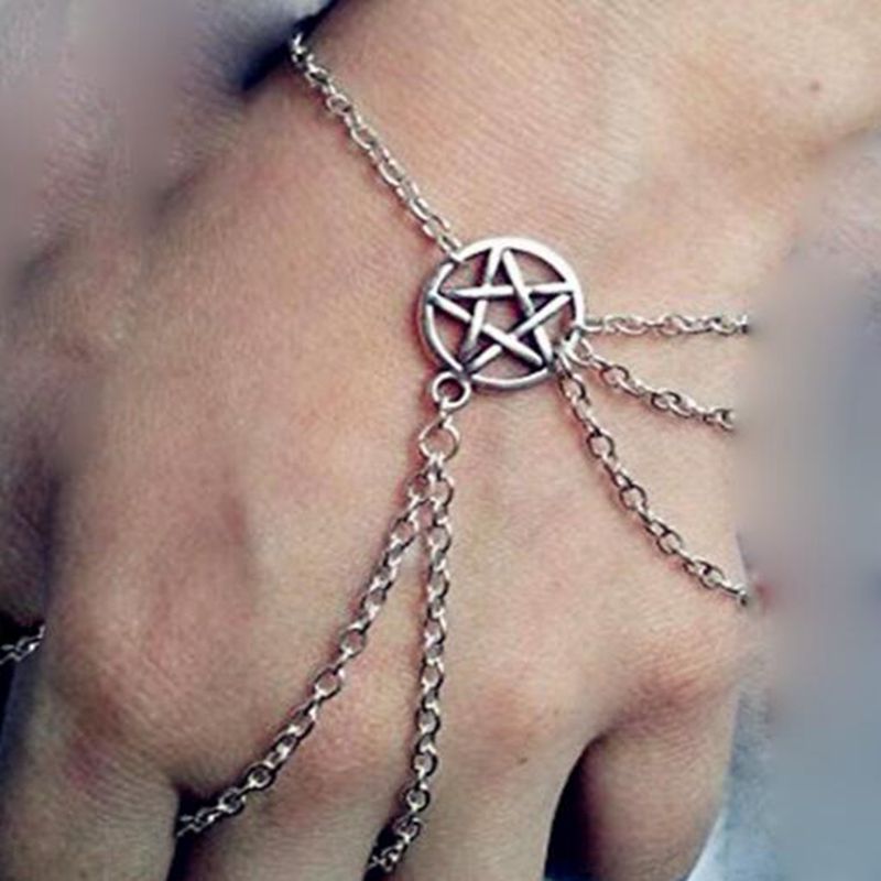 Multi-Layered Pentagram Bracelet