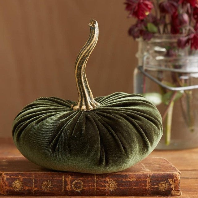 Velvet Soft Pumpkins Decor