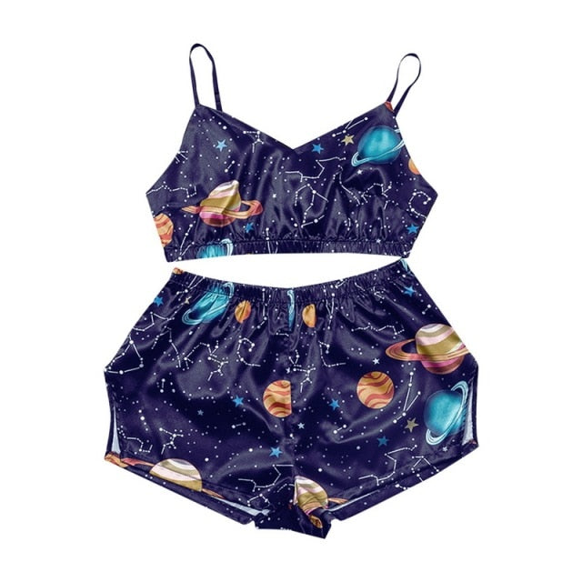 Planets In The Night Sky Pyjamas