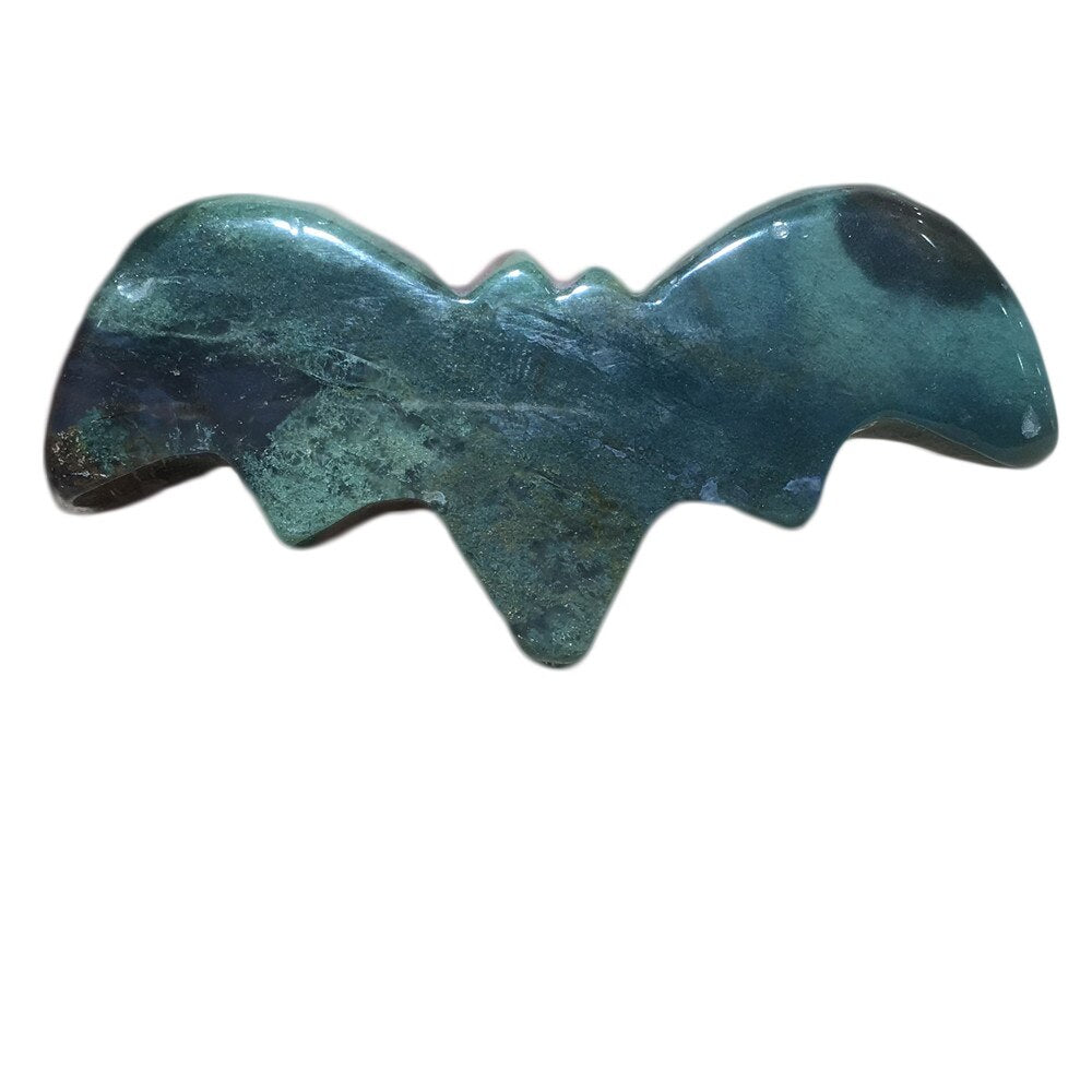 Bat Shaped Gemstone Ornament