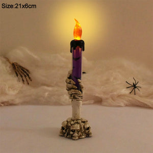 Skeleton Hand Shaped Led Candle