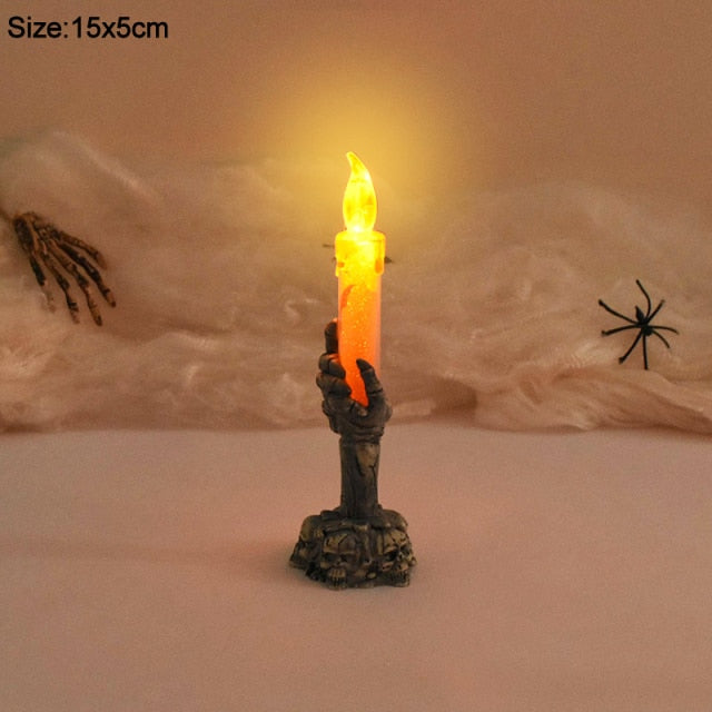 Skeleton Hand Shaped Led Candle