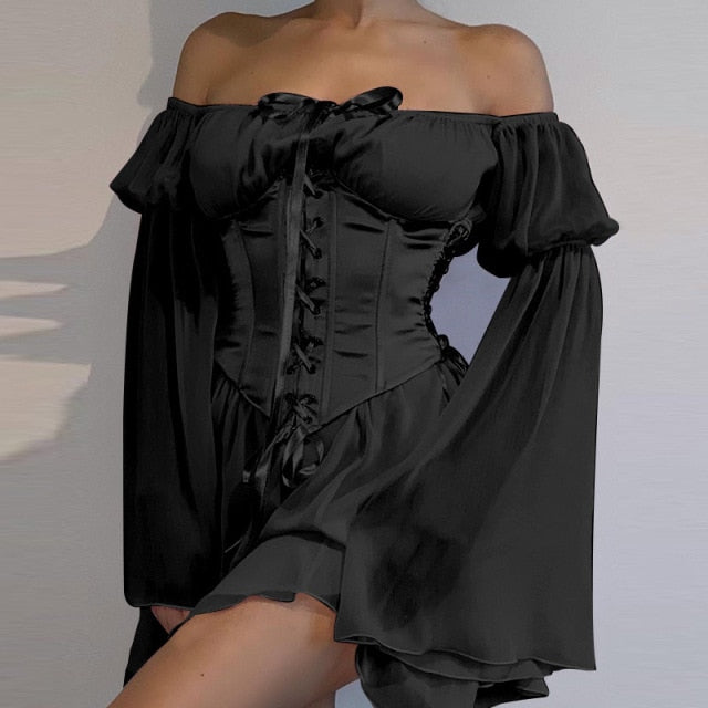 Witch Annis Mini Dress and Corset