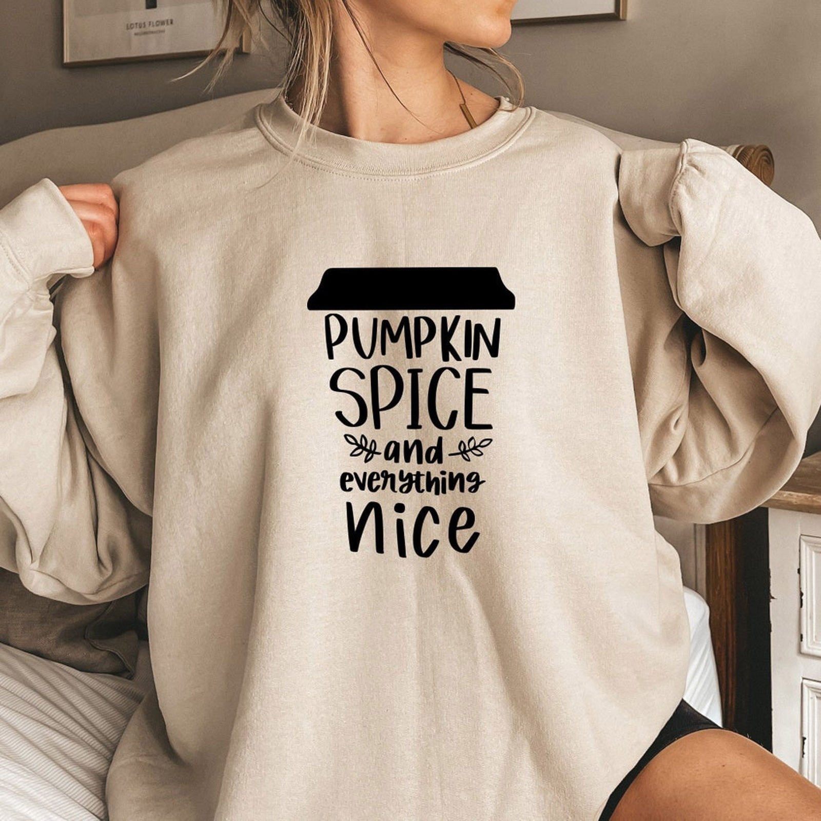 Pumpkin Spice And Everything Nice Jumper