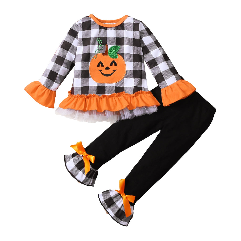 Happy Pumpkin Little Lady Set