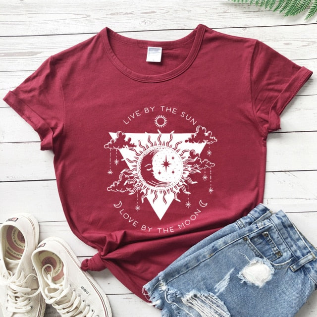 Live By The Sun Love By The Moon Top