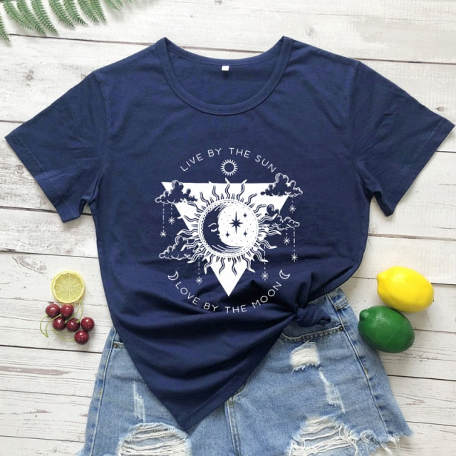 Live By The Sun Love By The Moon Top