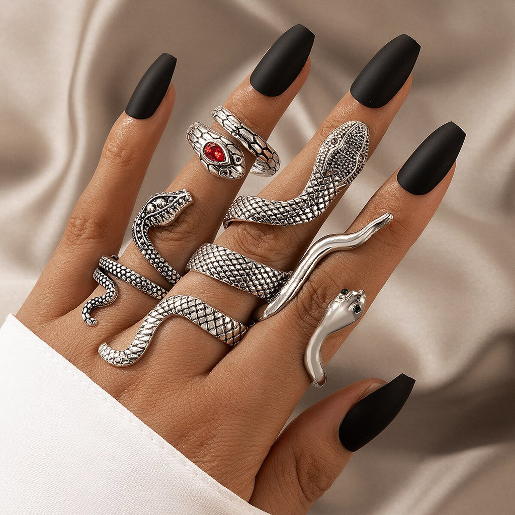 Silver Pack of Rings