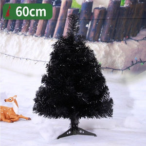 Mini Black Christmas Tree