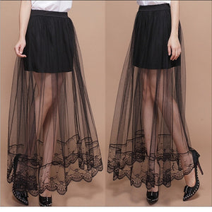 Maxi Tulle Skirt