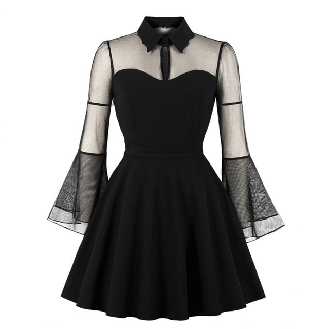 Witch Atlantes Black Dress