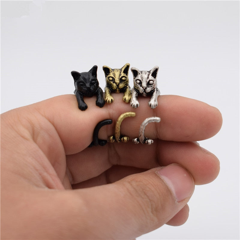 Cat Open Ring