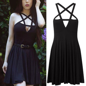 Five-pointed Star Mini Dress